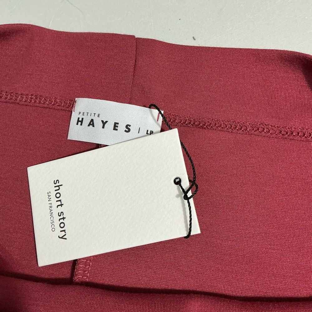 Hayes petite rust Casual Top NWT size LP - Picture 6 of 7